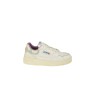 Sneakers Autry Clc Low In Pelle Bianco e Green